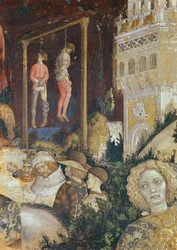 St. George and the Princess of Trebizond, c.1433-38 (detail)